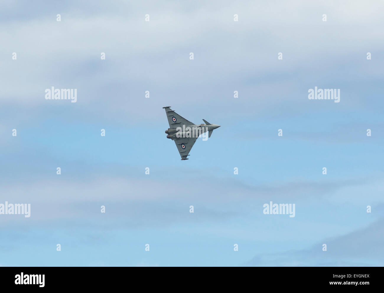Royal Airforce Eurofighter Typhoon FGR4 a Sunderland Airshow 2015 Foto Stock
