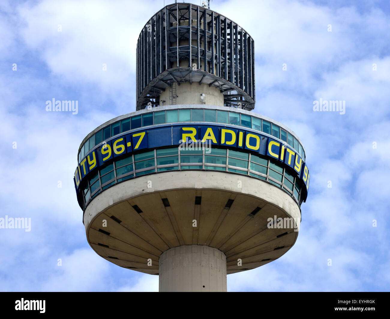 Il Radio City Tower. La città di Liverpool, Gran Bretagna, Regno Unito Foto Stock
