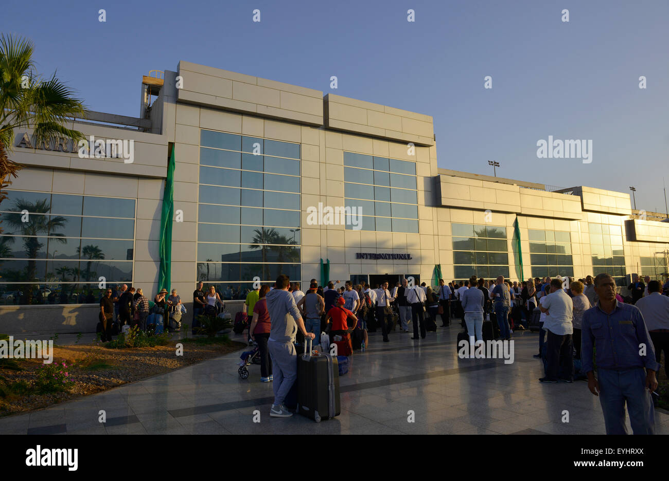 Sharm el-Sheikh aeroporto, Egitto Foto Stock