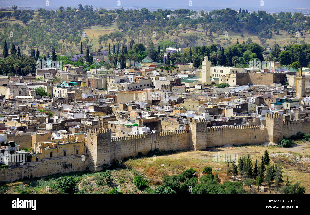 Fez, la città vecchia di Fes, Marocco, Africa del Nord Foto Stock