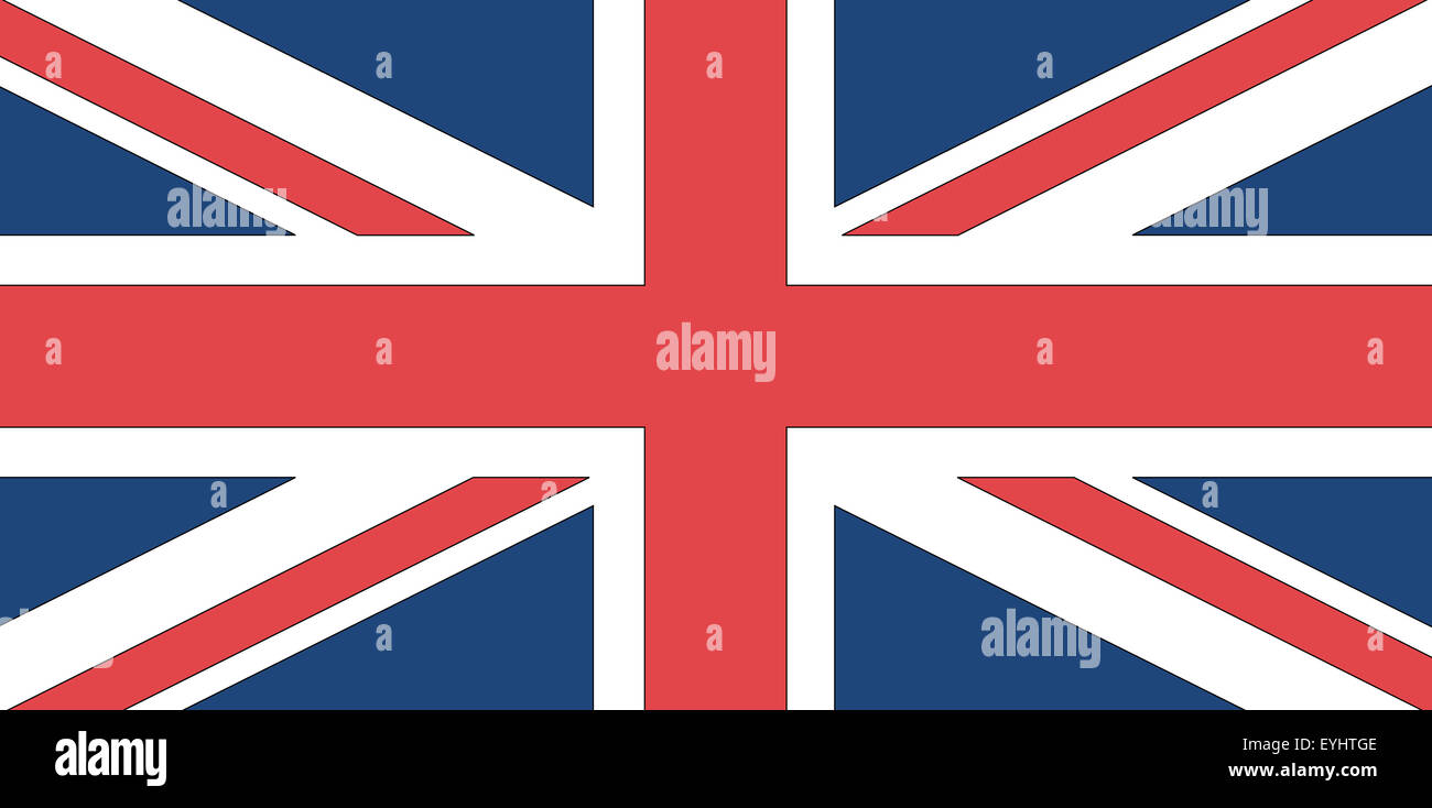 Fahne: Grossbritannien/ bandiera: Gran Bretagna. Foto Stock