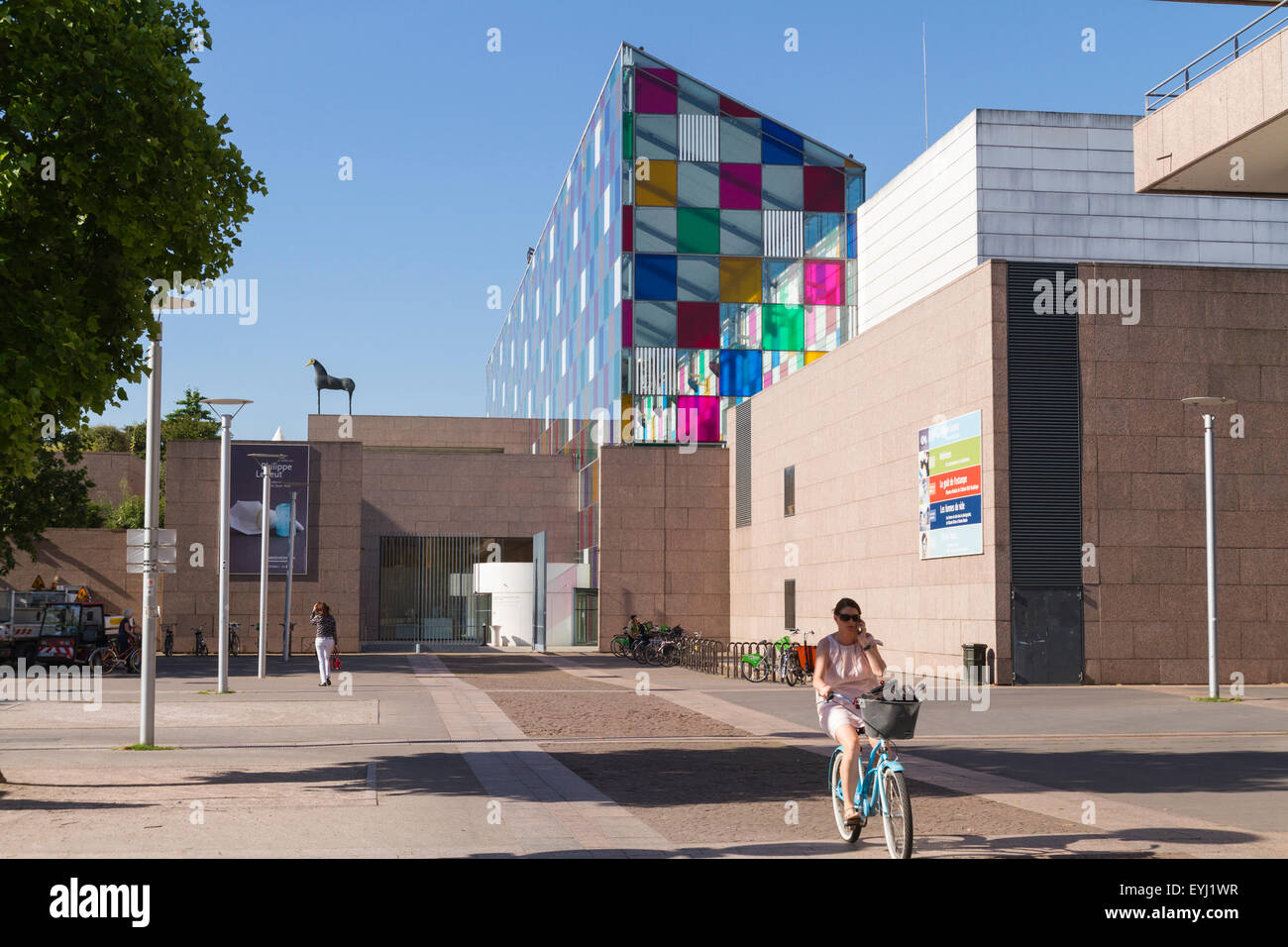 Sessione plenaria a Strasburgo dal Museo di Arte Moderna e Contemporanea Foto Stock