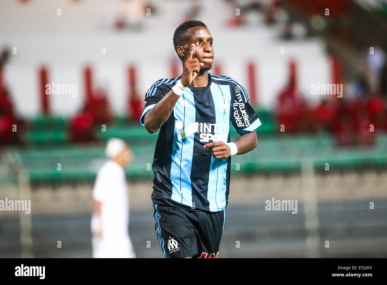 Bouna SARR - 28.07.2015 - Marsiglia/Livourne - Match Amical.Photo : Serge Haouzi/Icona Sport Foto Stock