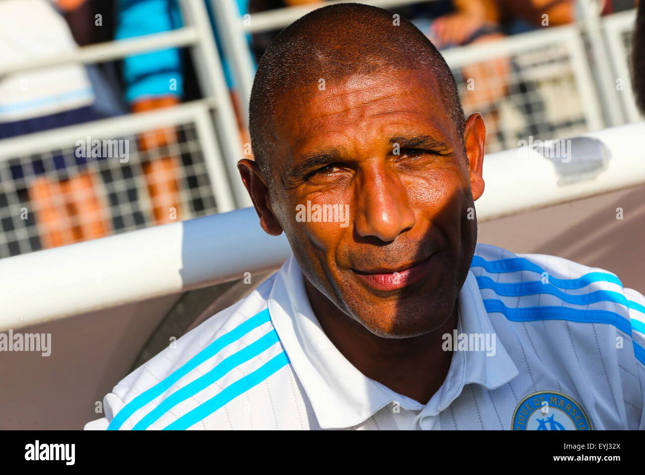 Franck PASSI - 28.07.2015 - Marsiglia/Livourne - Match Amical.Photo : Serge Haouzi/Icona Sport Foto Stock