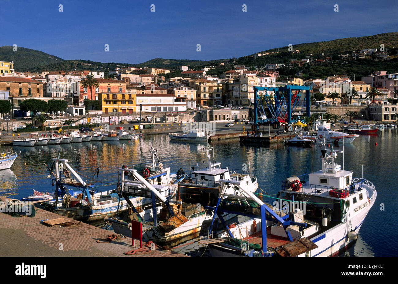 Italia, Campania, Cilento, Marina di Camerota Foto Stock