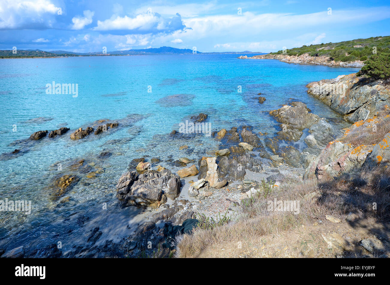 Sardegna Italia Spiaggia Di Cala Sabina Vicino Golfo