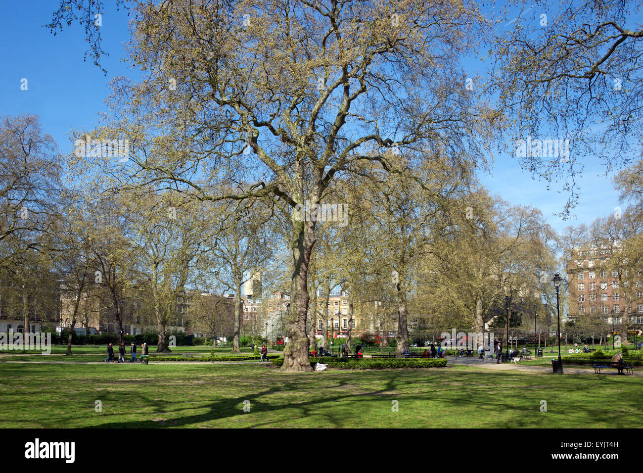 Russell Square Bloomsbury London Inghilterra England Foto Stock