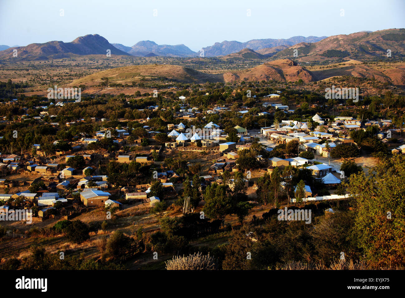 In Africa, in Camerun, estremo Nord provincia, Rhumsiki village Foto Stock