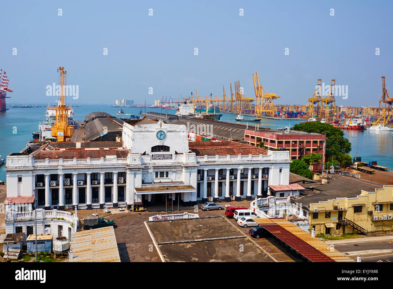 Sri Lanka, Colombo, città vecchia, Fort, Porto Vecchio Foto Stock