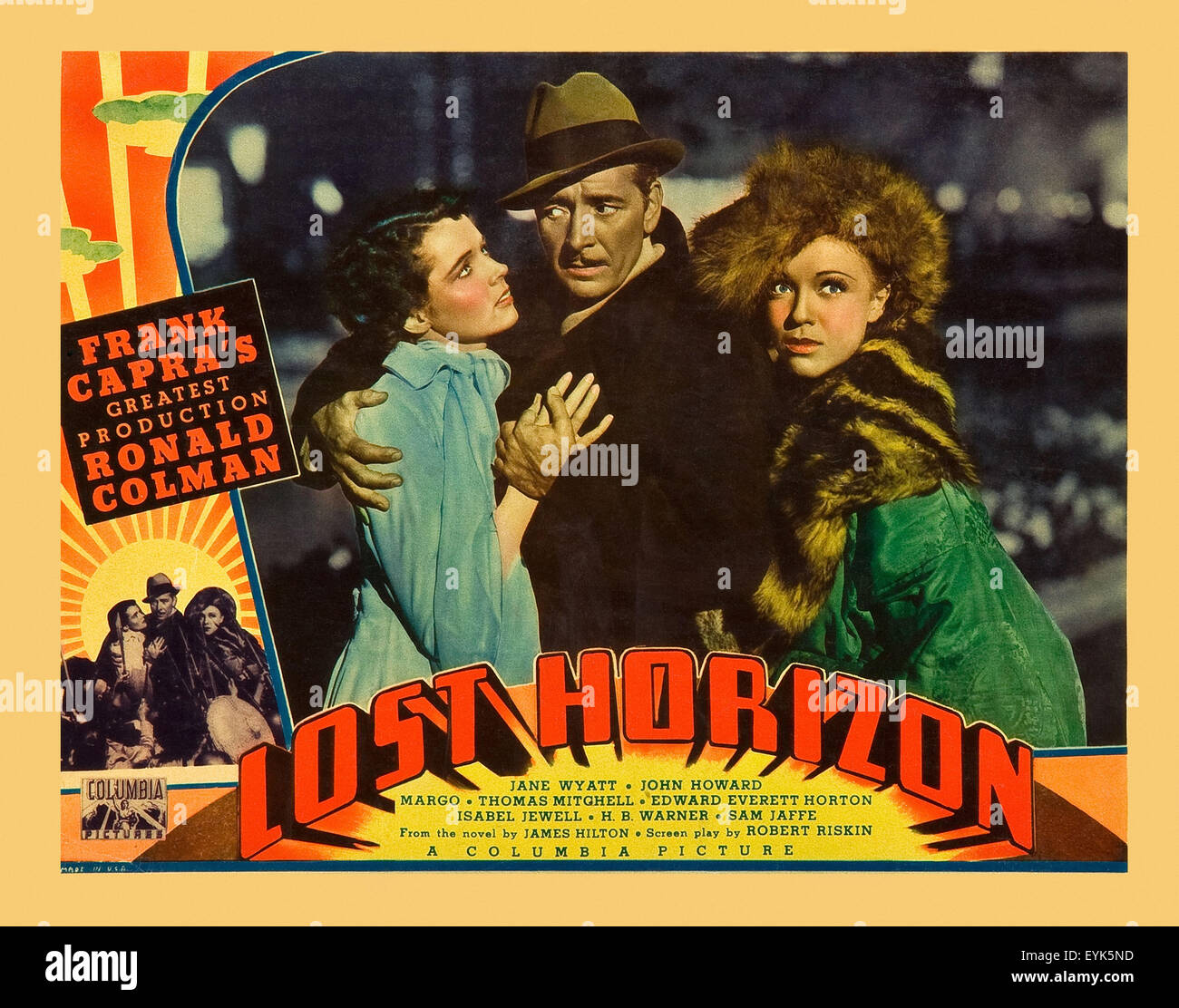 Orizzonte Perduto - 1937 - Poster del filmato Foto Stock
