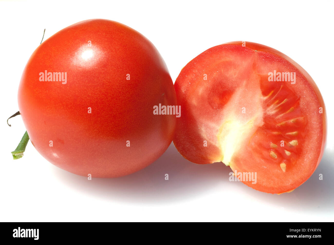 Rispen-Tomaten, Lycopersicon esculentum Foto Stock
