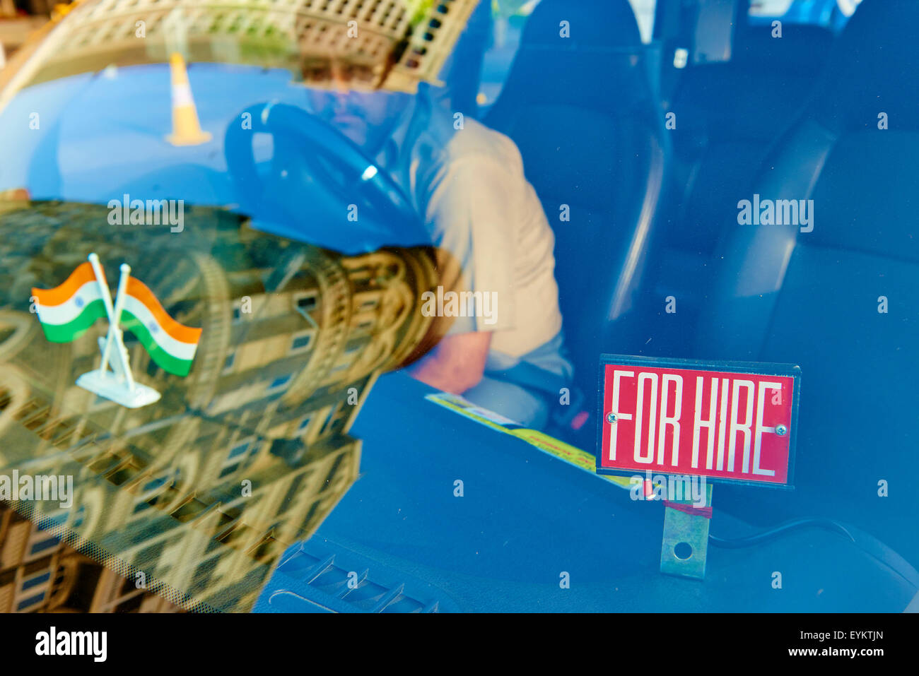 India Maharashtra, Mumbai (Bombay), taxi Foto Stock
