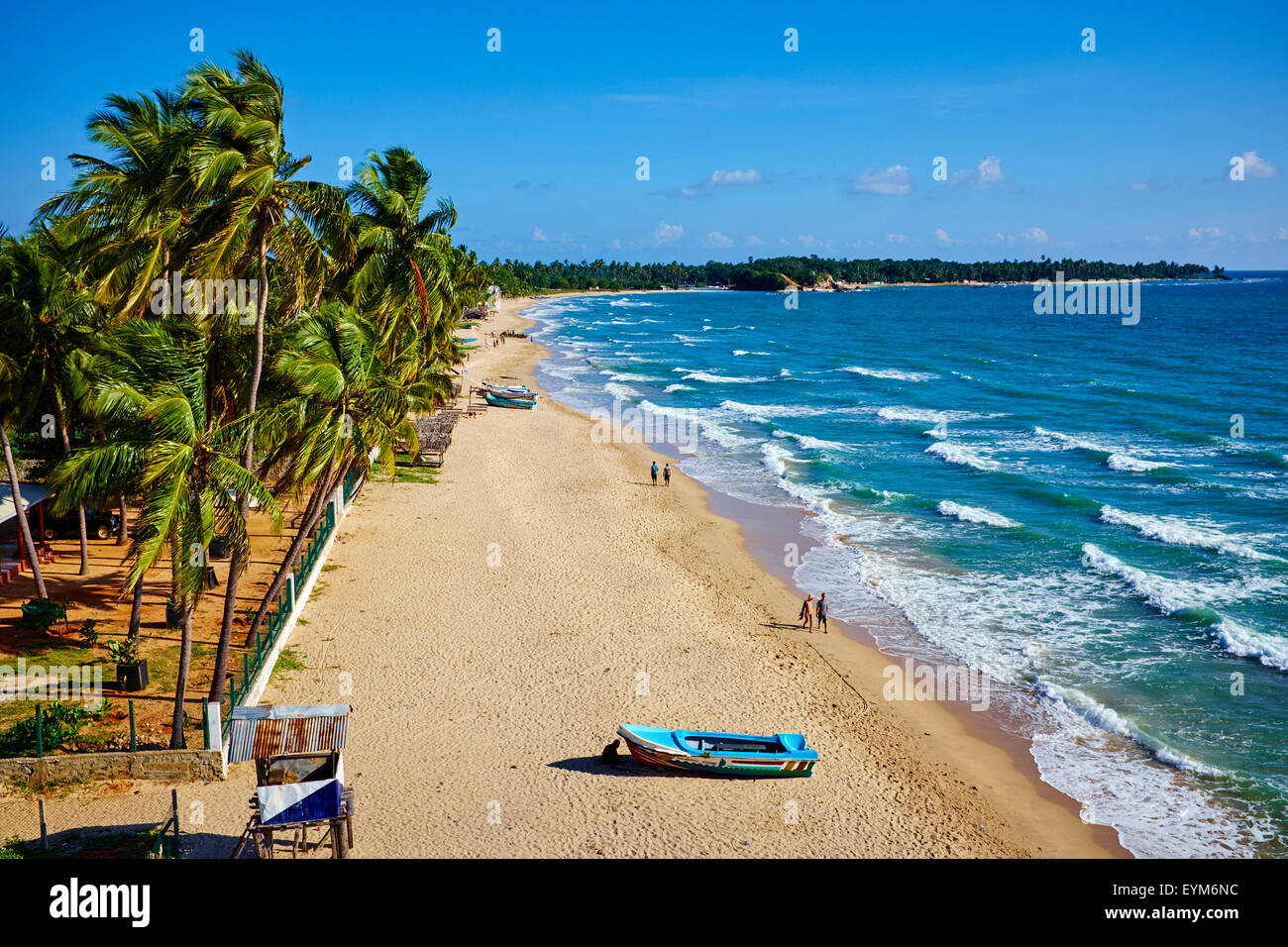 Sri Lanka, Ceylon, Provincia Orientale, East Coast, Trincomalee, Uppuveli beach Foto Stock