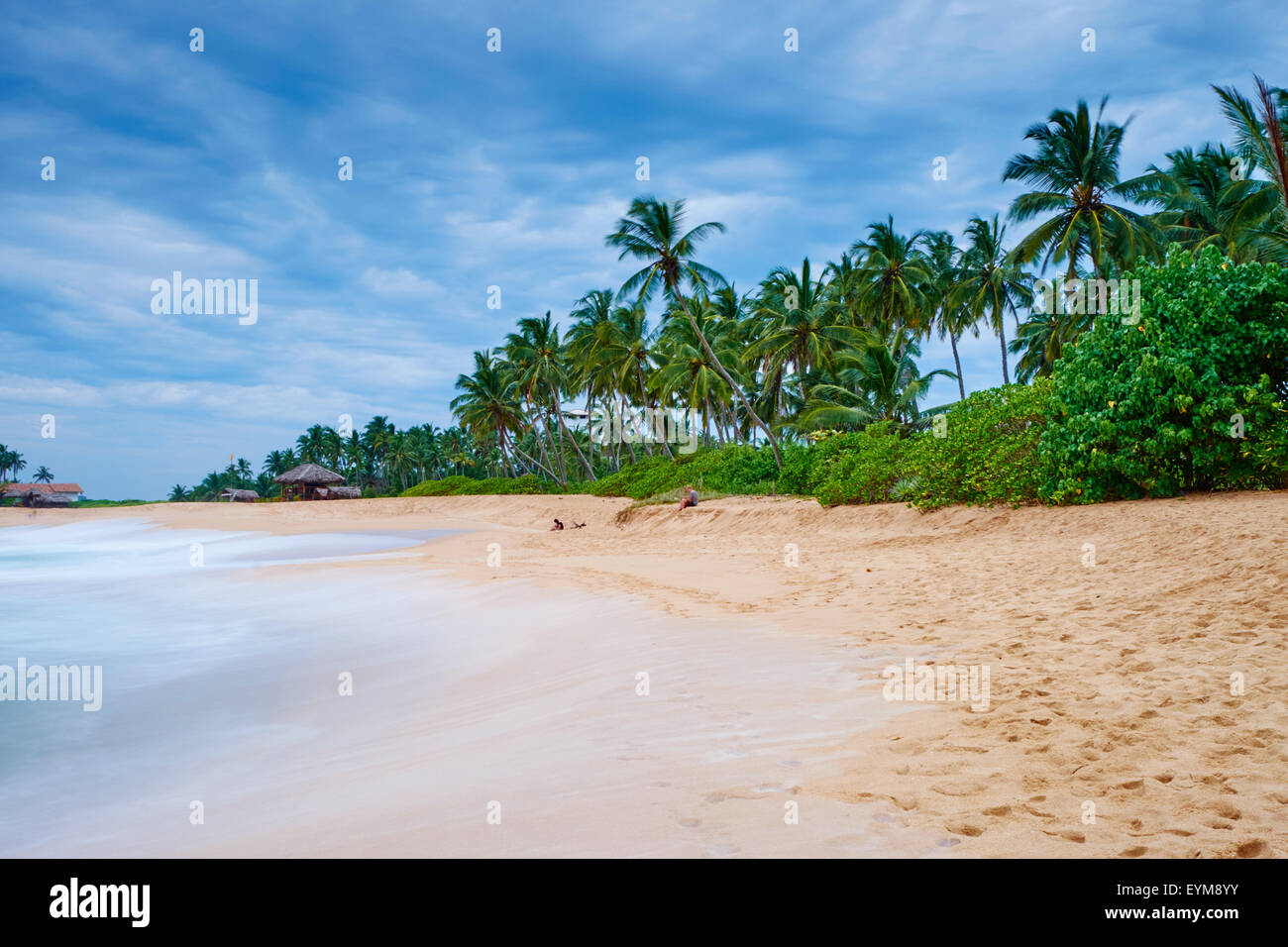 Sri Lanka, della Provincia Meridionale, South Coast Beach, Tangalle beach Foto Stock