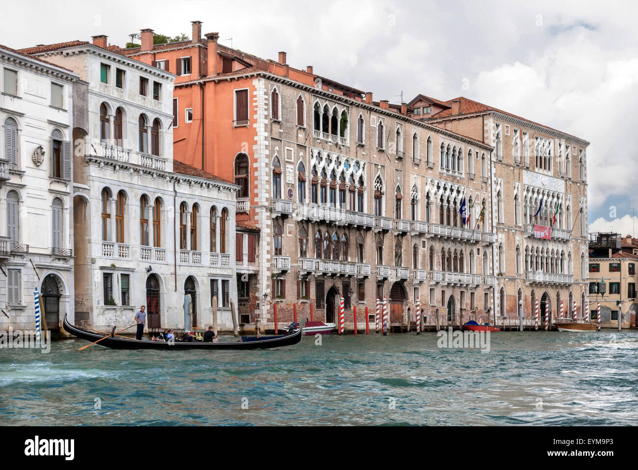 Canale Grande in Venedig Foto Stock