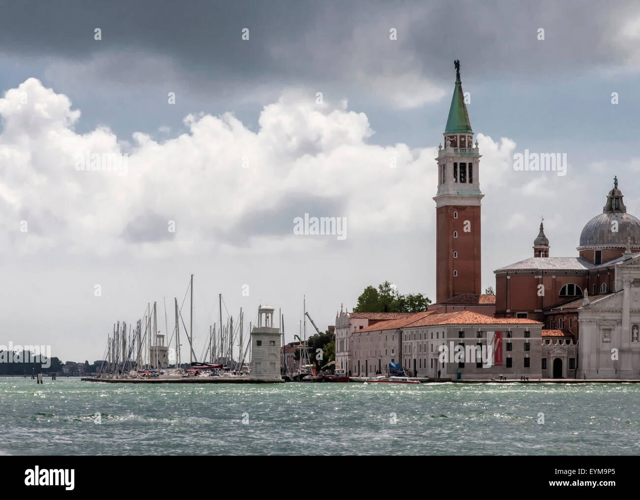 Die Kirche San Giorgio Maggiore in Venedig Foto Stock