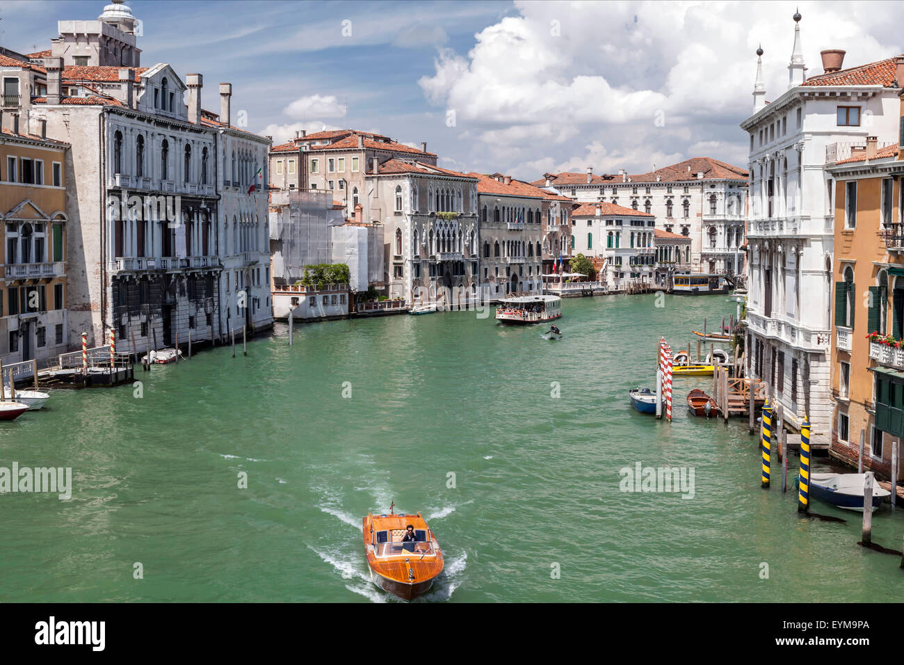 Canale Grande in Venedig Foto Stock