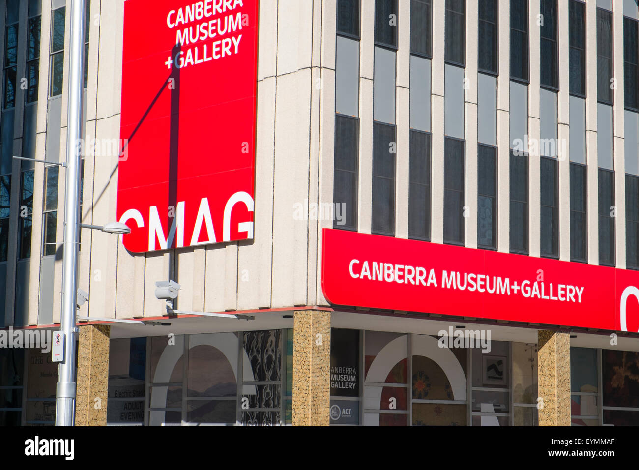 Canberra museo e galleria nel centro della città di Australia la città capitale,l'australia Foto Stock