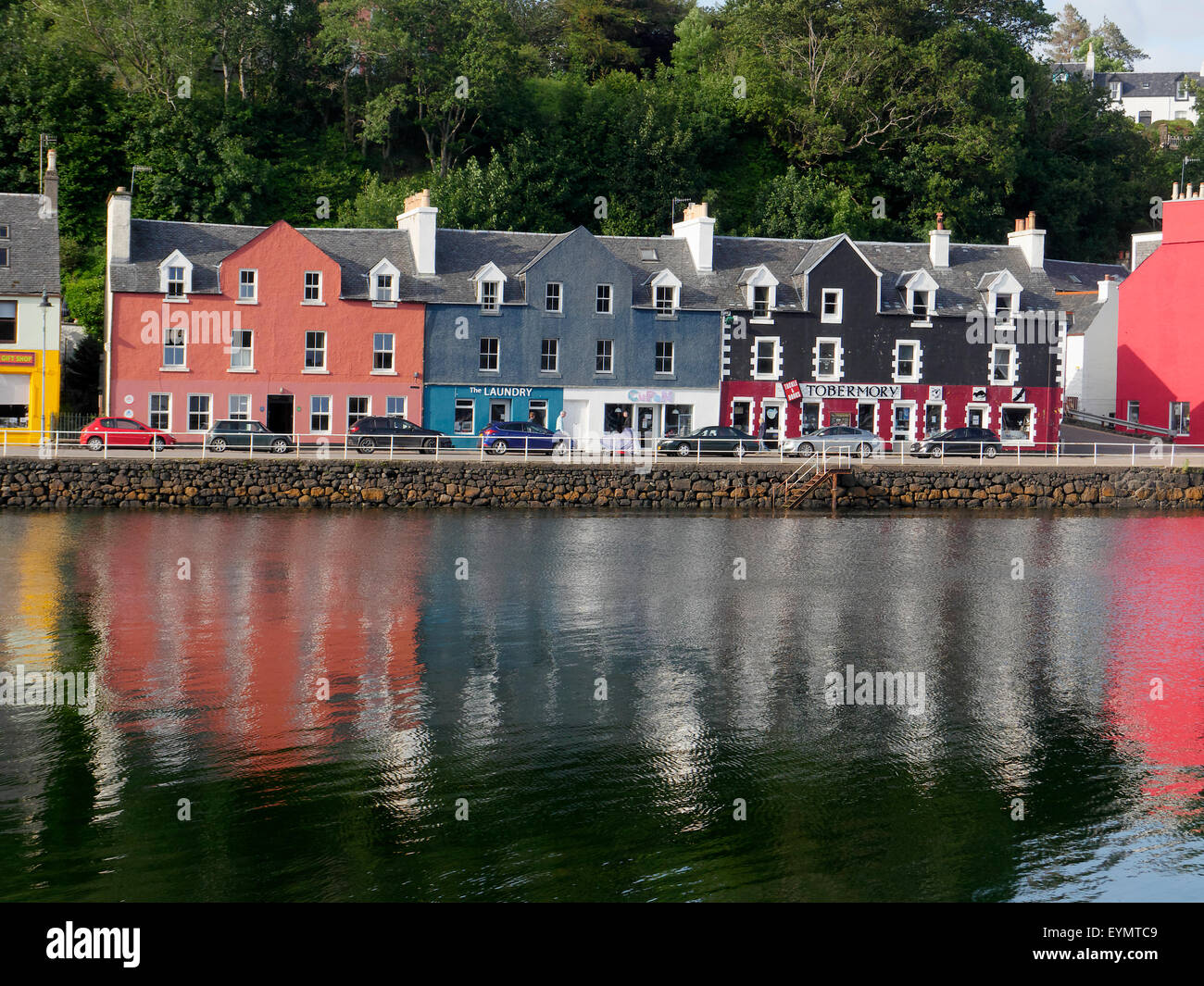 Tobermory, Isle of Mull, Scozia, Luglio 2015 Foto Stock