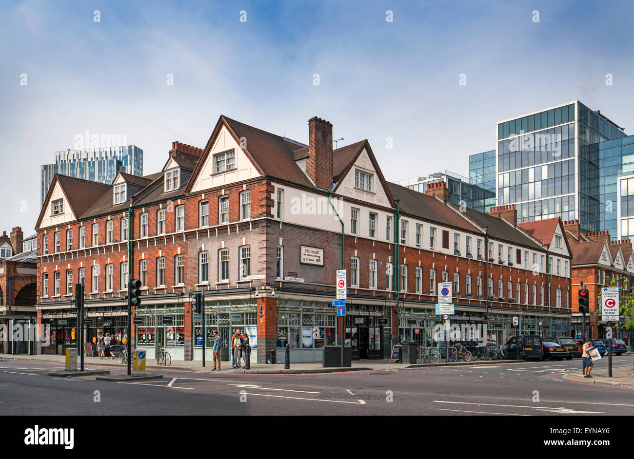 Spitalfields Market Foto Stock