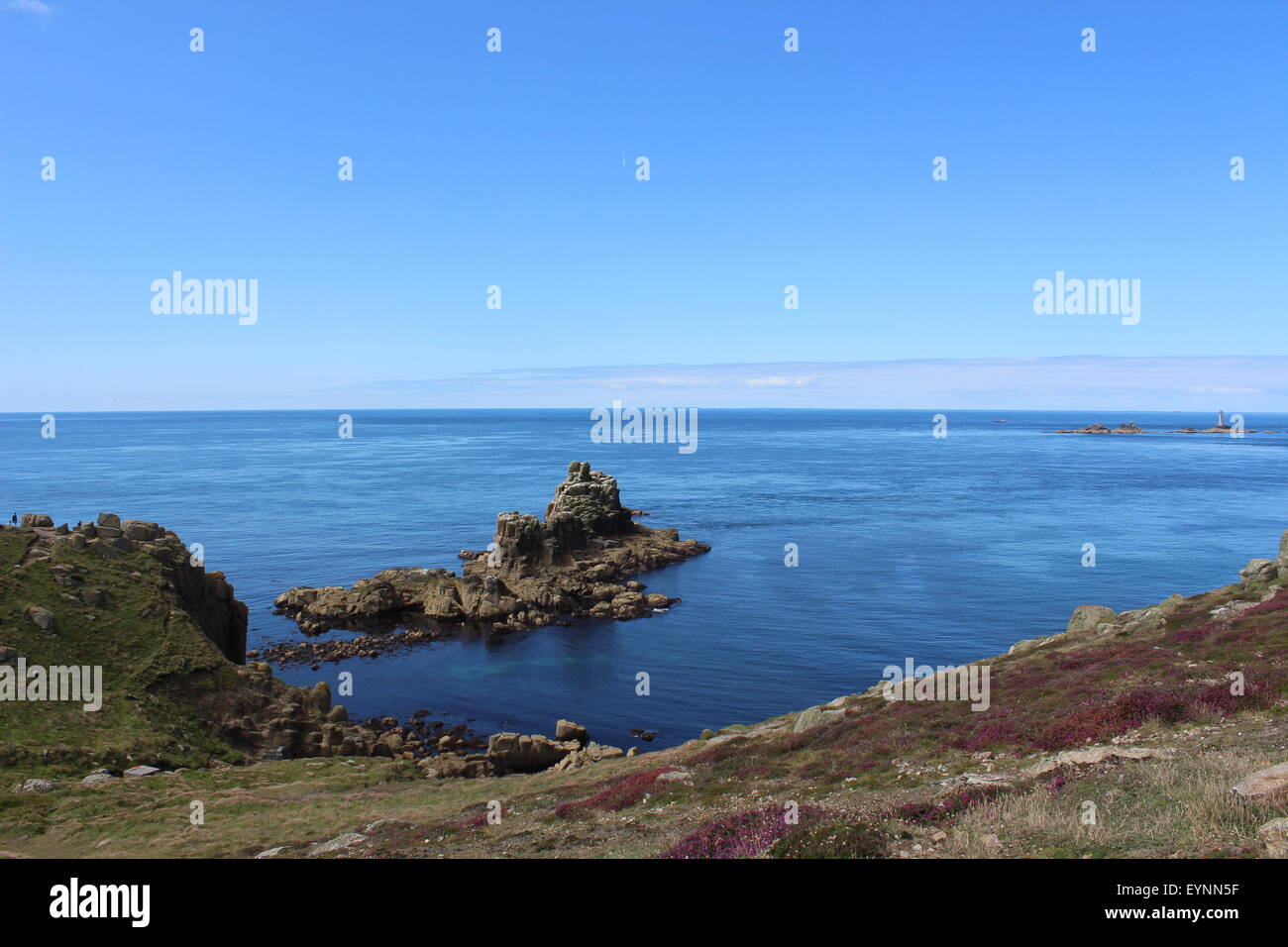 Lands End, Cornwall Foto Stock