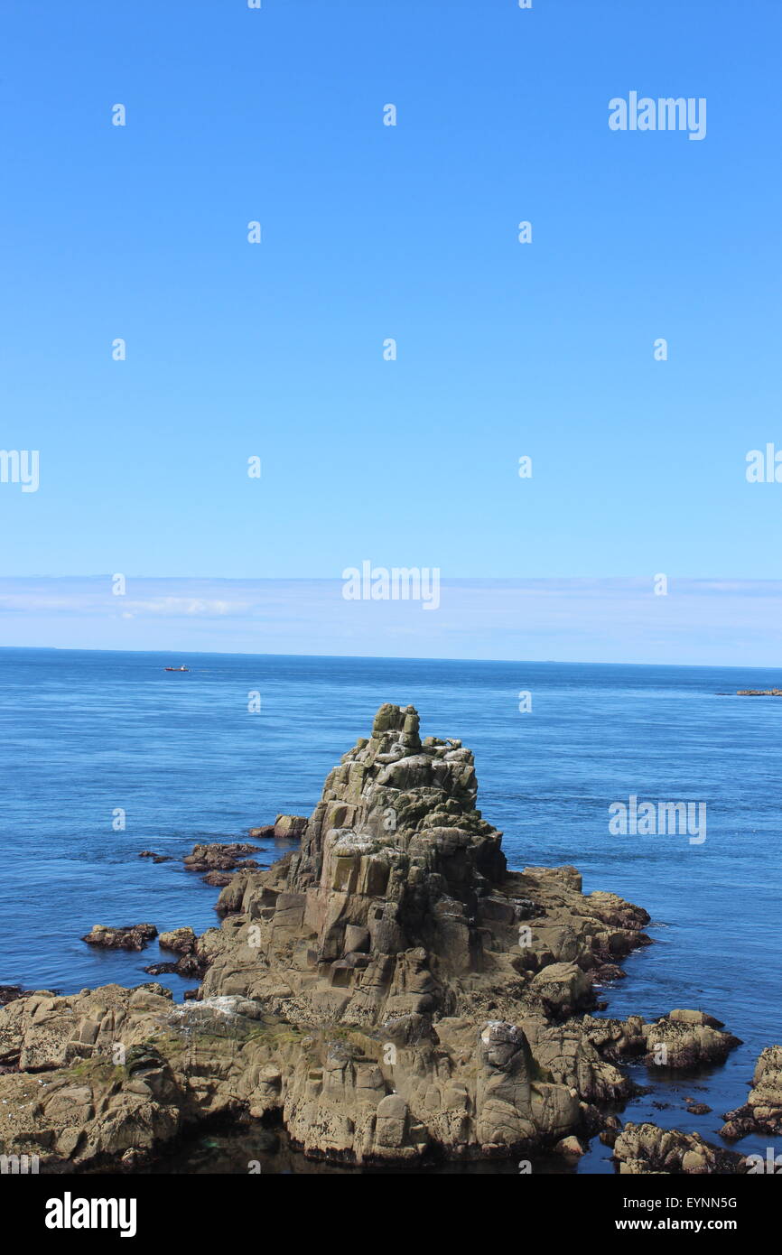 Lands End, Cornwall Foto Stock