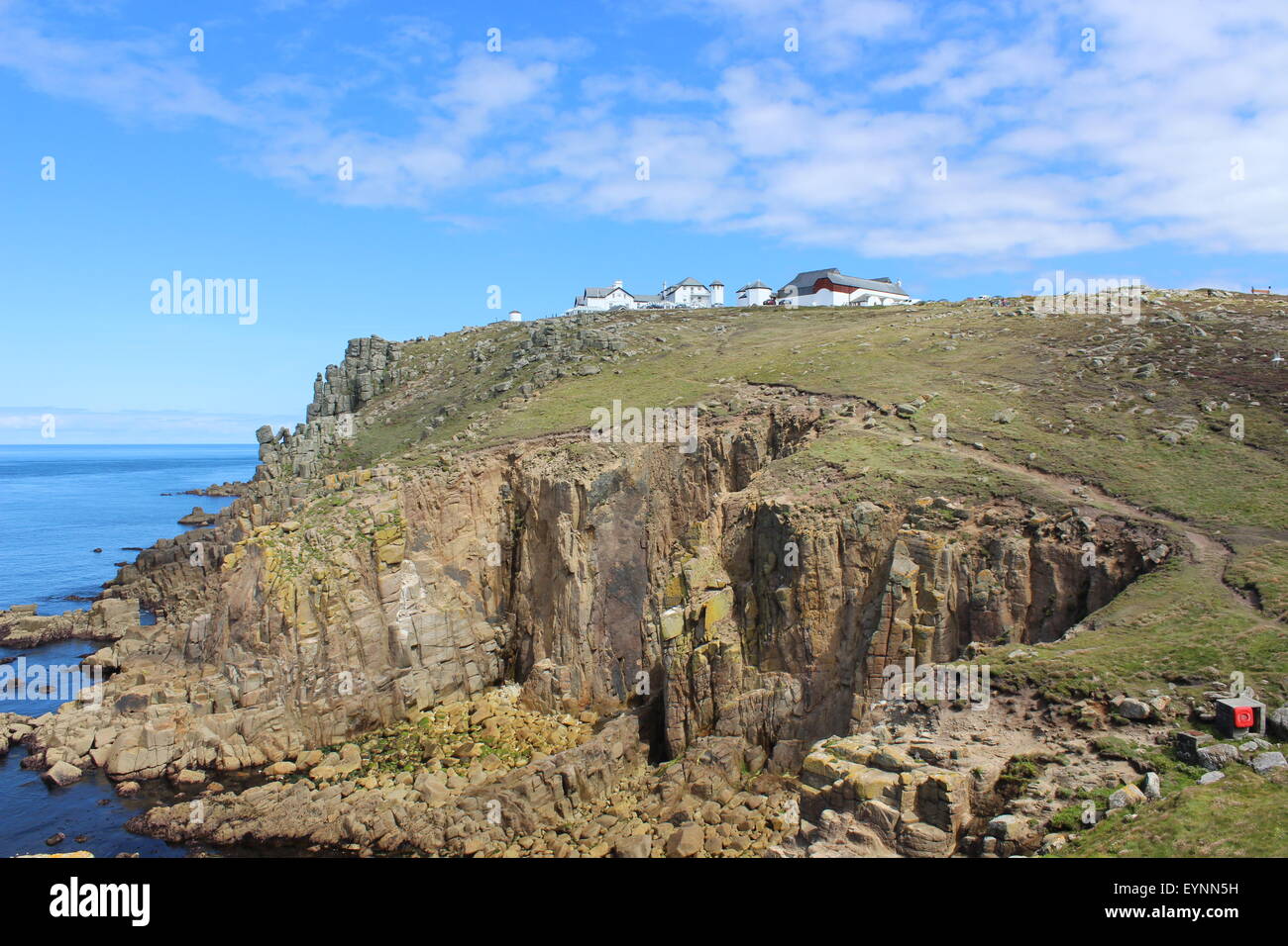 Lands End, Cornwall Foto Stock