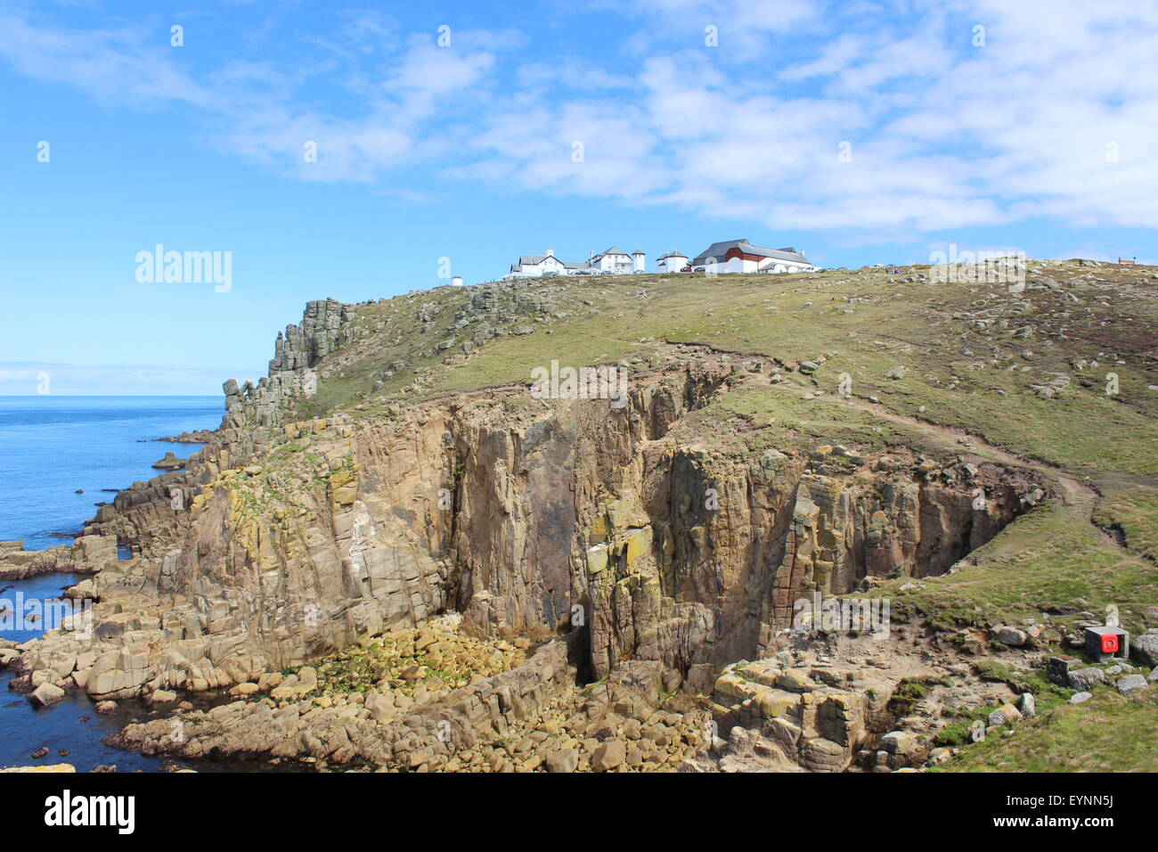Lands End, Cornwall Foto Stock