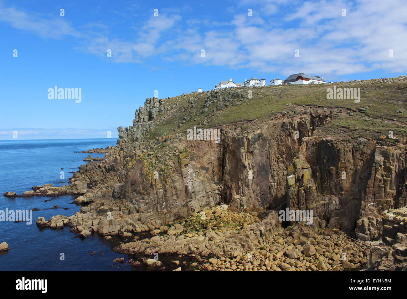 Lands End, Cornwall Foto Stock