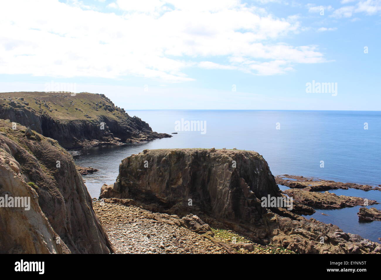 Lands End, Cornwall Foto Stock