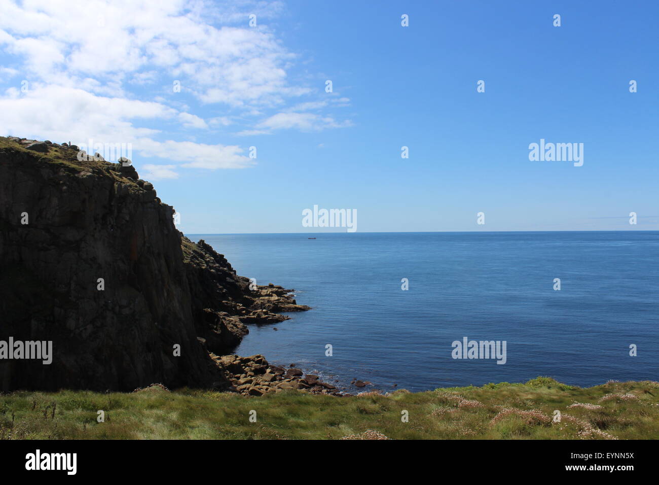 Lands End, Cornwall Foto Stock