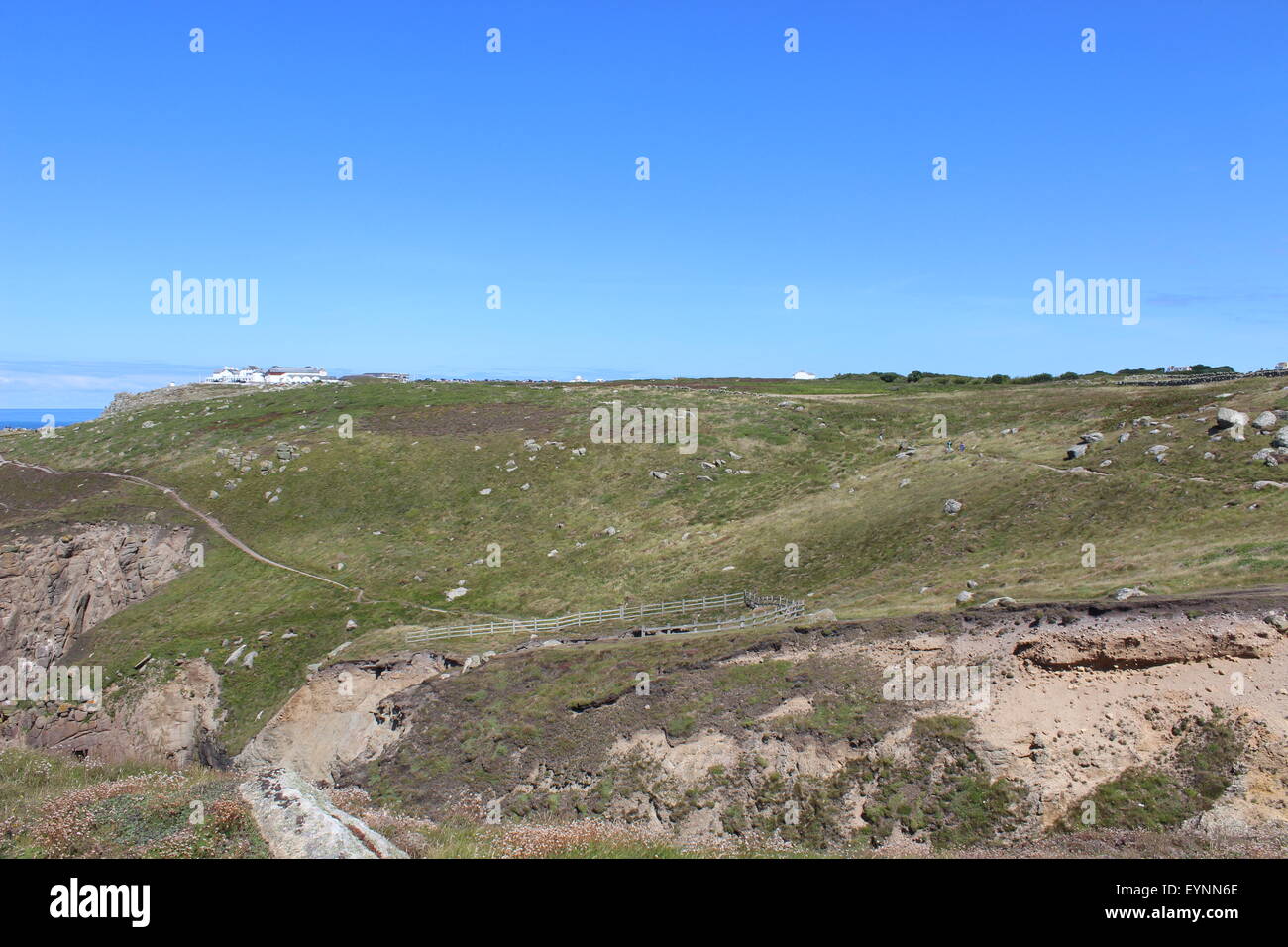 Lands End, Cornwall Foto Stock