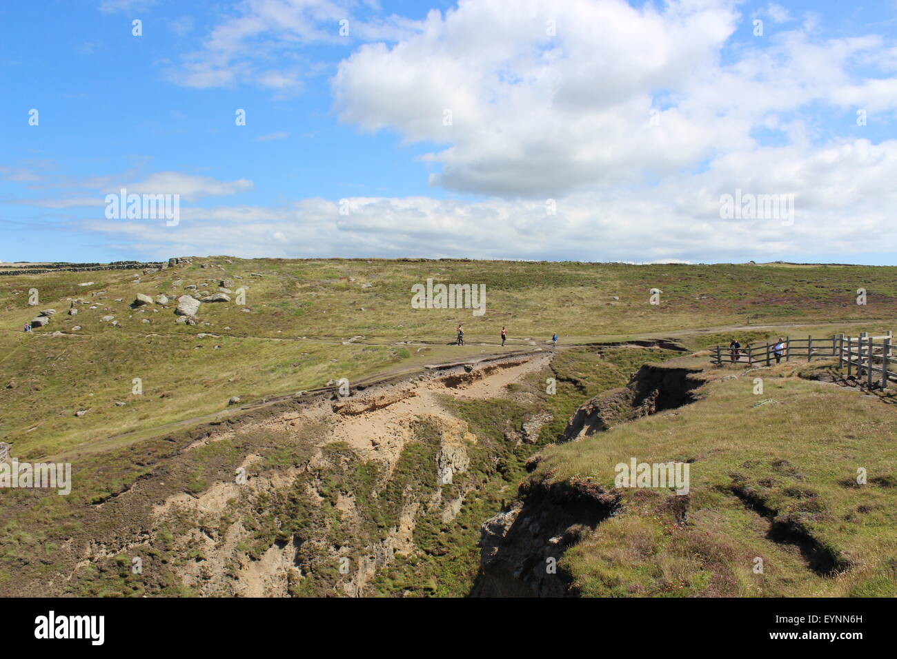 Lands End, Cornwall Foto Stock