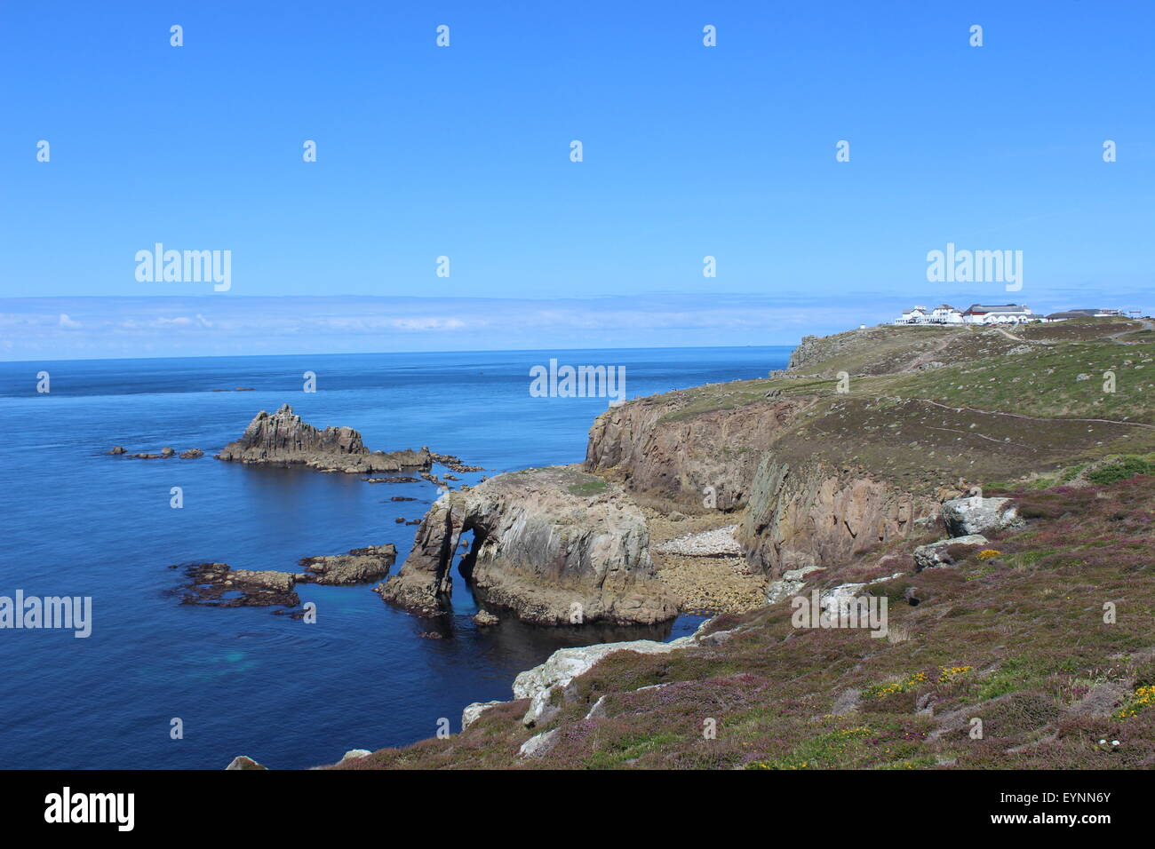 Lands End, Cornwall Foto Stock
