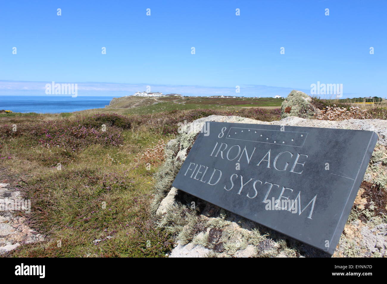 Lands End, Cornwall Foto Stock