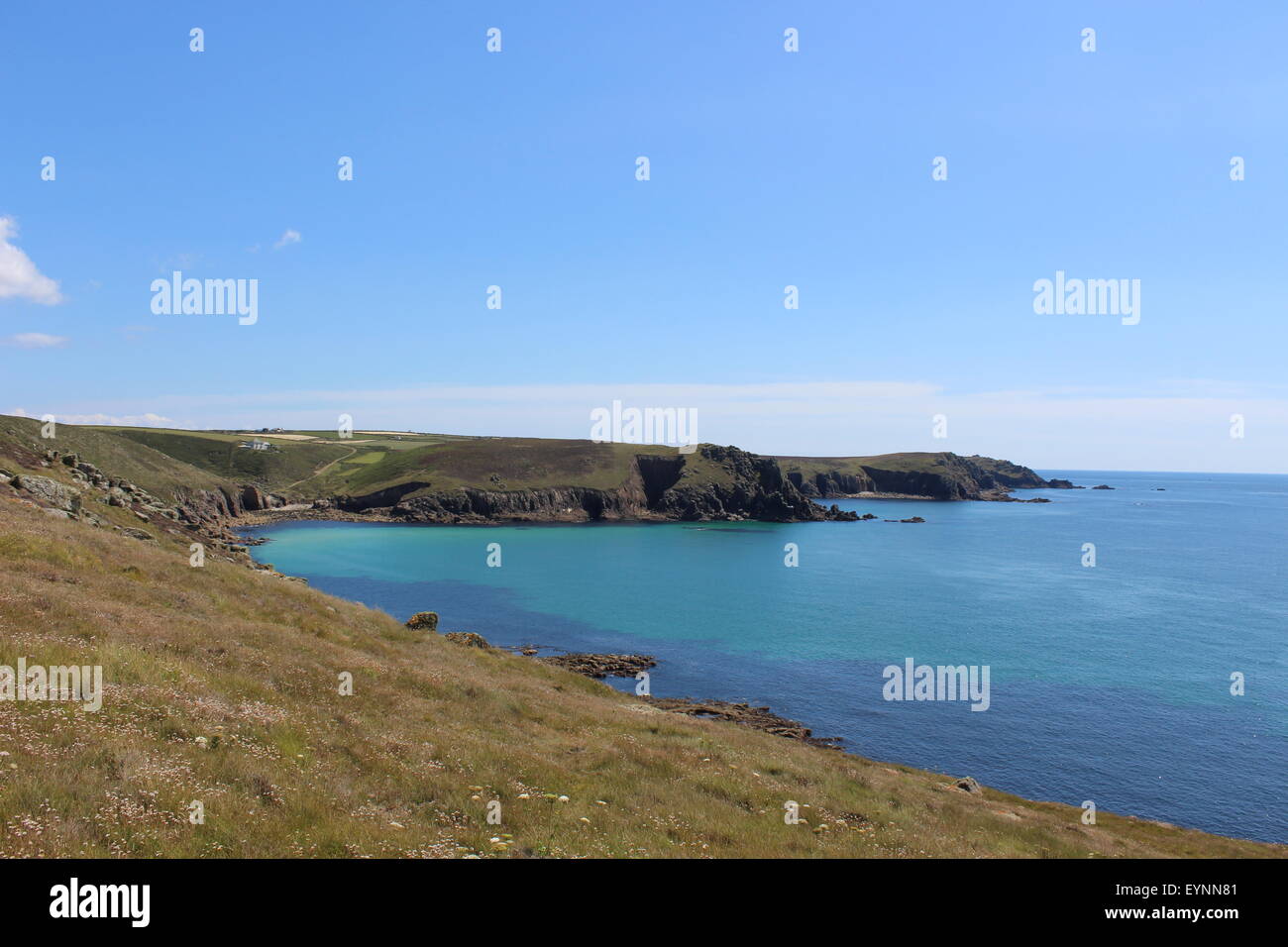 Lands End, Cornwall Foto Stock