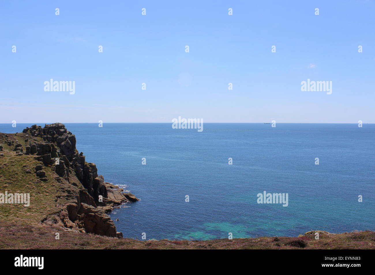 Lands End, Cornwall Foto Stock