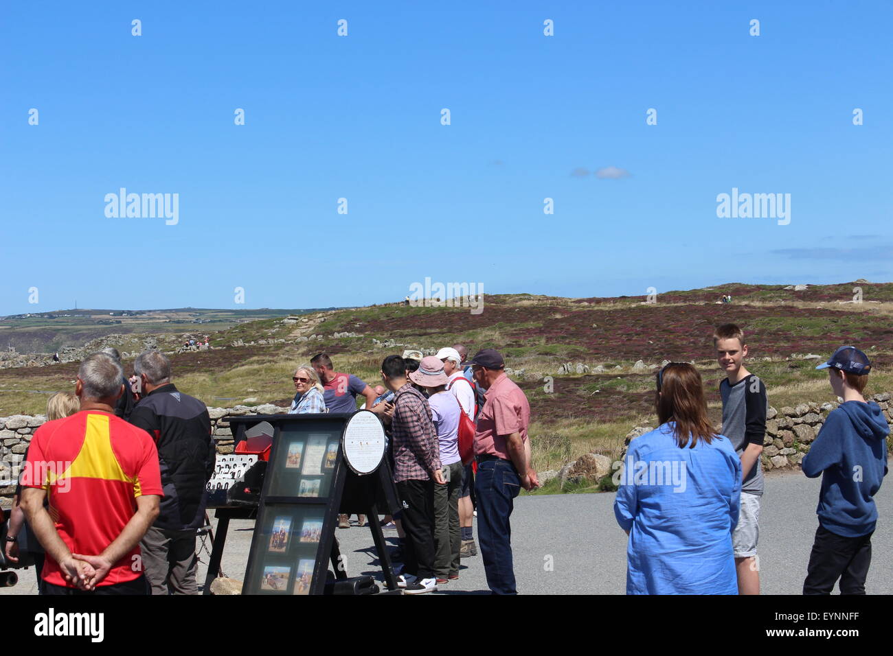 Lands End, Cornwall Foto Stock
