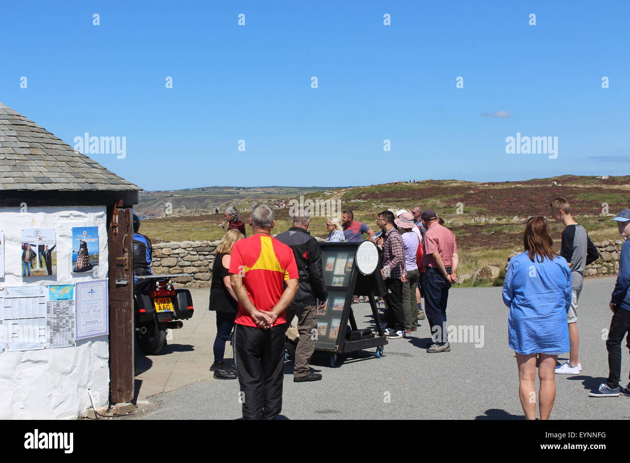 Lands End, Cornwall Foto Stock