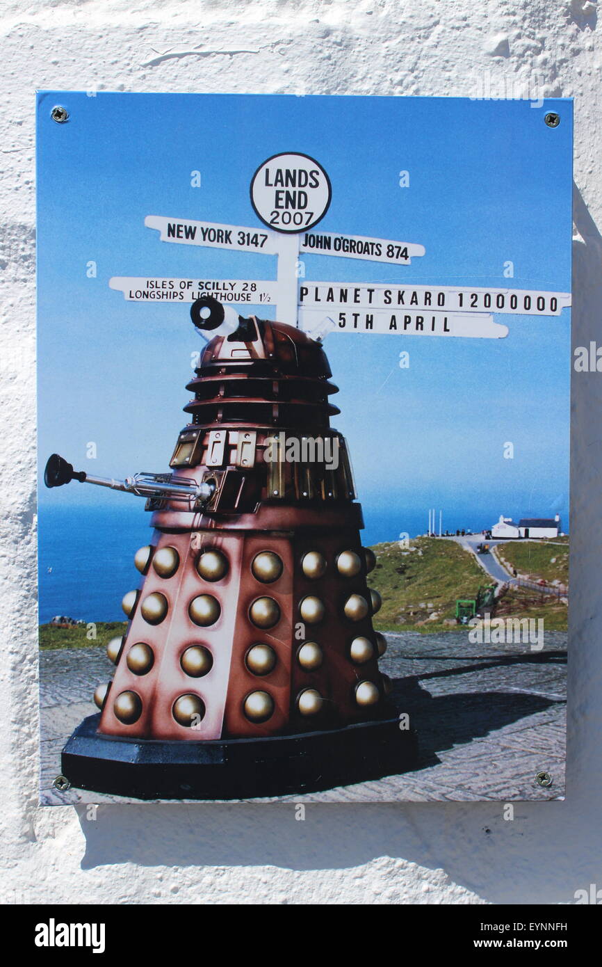 Lands End, Cornwall Foto Stock