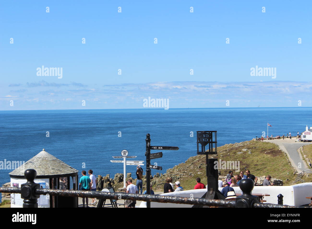 Lands End, Cornwall Foto Stock