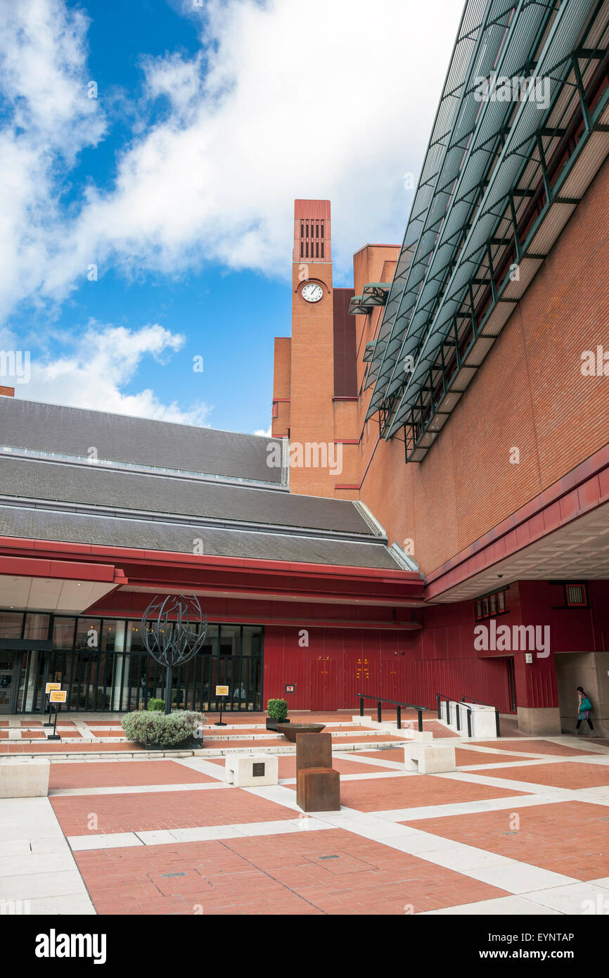 La British Library di Londra, Regno Unito Foto Stock