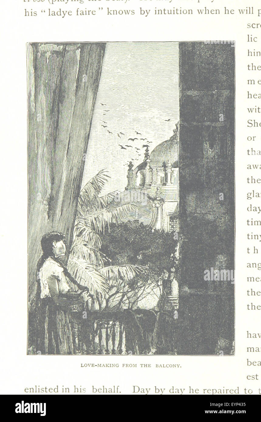 Un'immagine tratta da pagina 284 di "faccia a faccia con i messicani", che fornisce un'illustrazione della vita domestica messicana, dell'educazione, dei costumi sociali e delle pratiche commerciali durante il periodo in cui il libro è stato scritto. Foto Stock