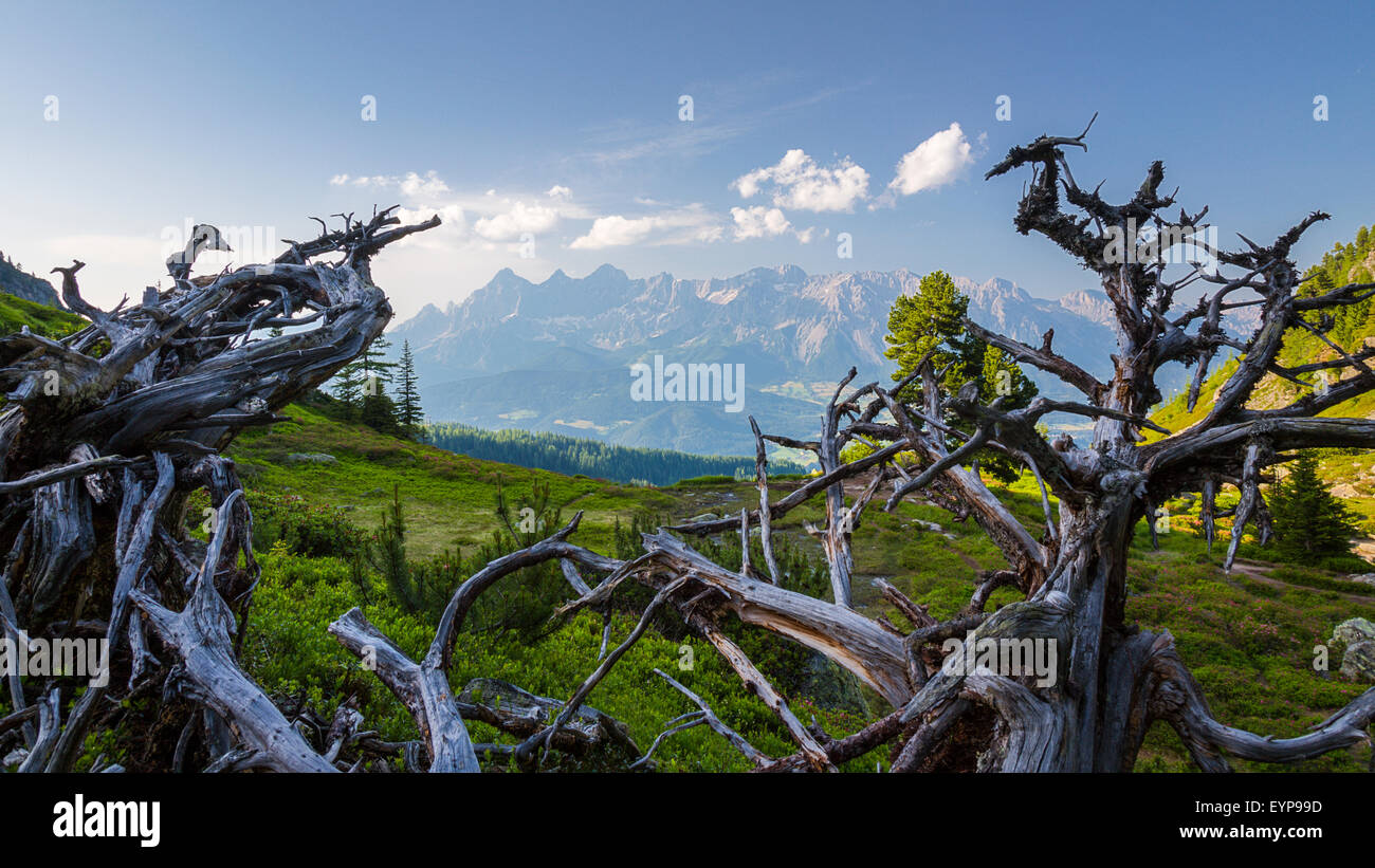 Geografie, Dachstein Gebirge, Schladminger Tauern, Österreich, Steiermark Foto Stock