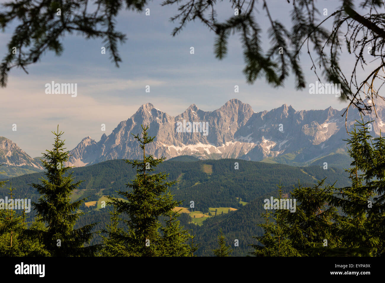 Geografie, Dachsteingebirge, Steiermark, Österreich Foto Stock