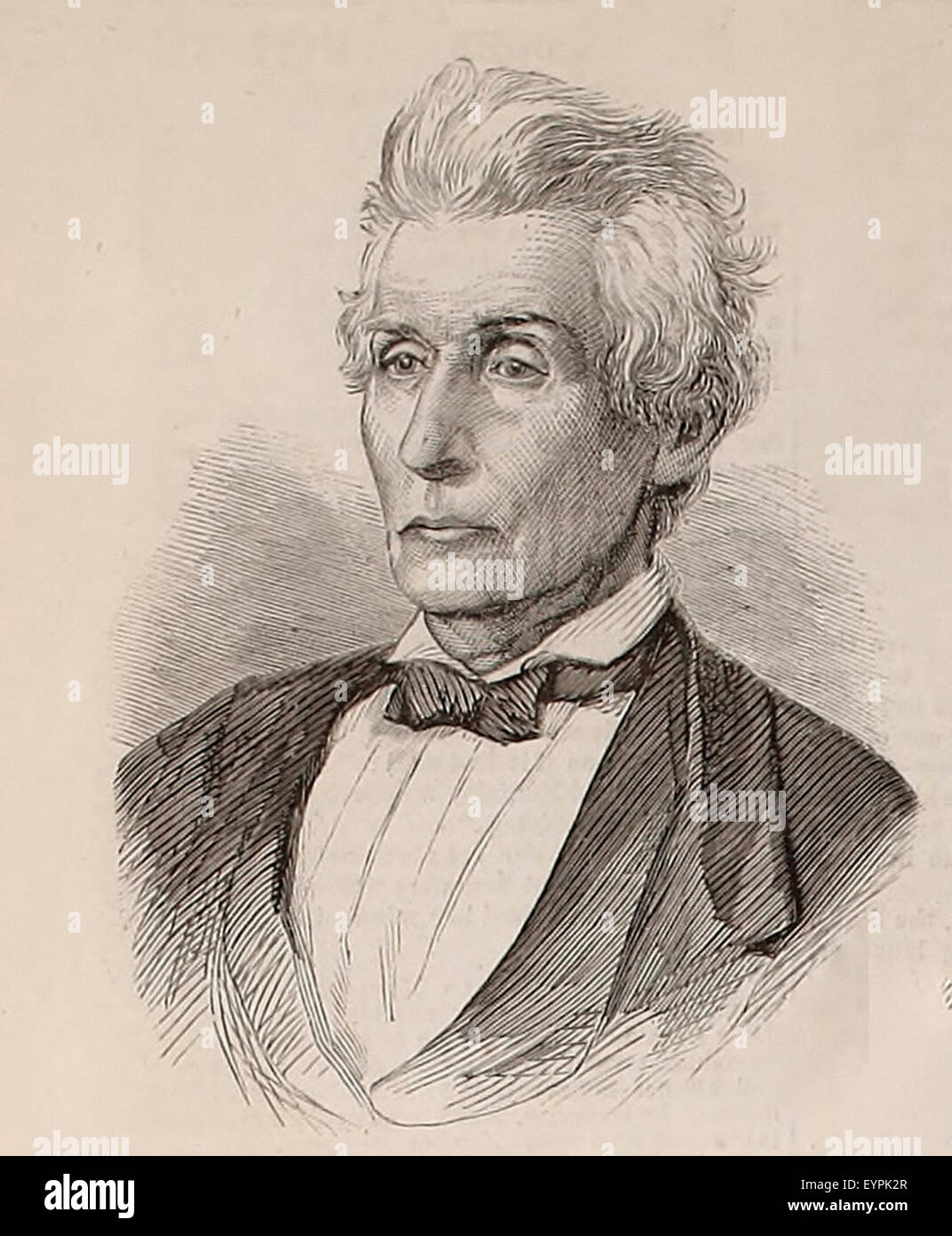 Onorevole W L Sharkey, provvisorie Governatore del Mississippi dopo gli Stati Uniti la guerra civile Foto Stock