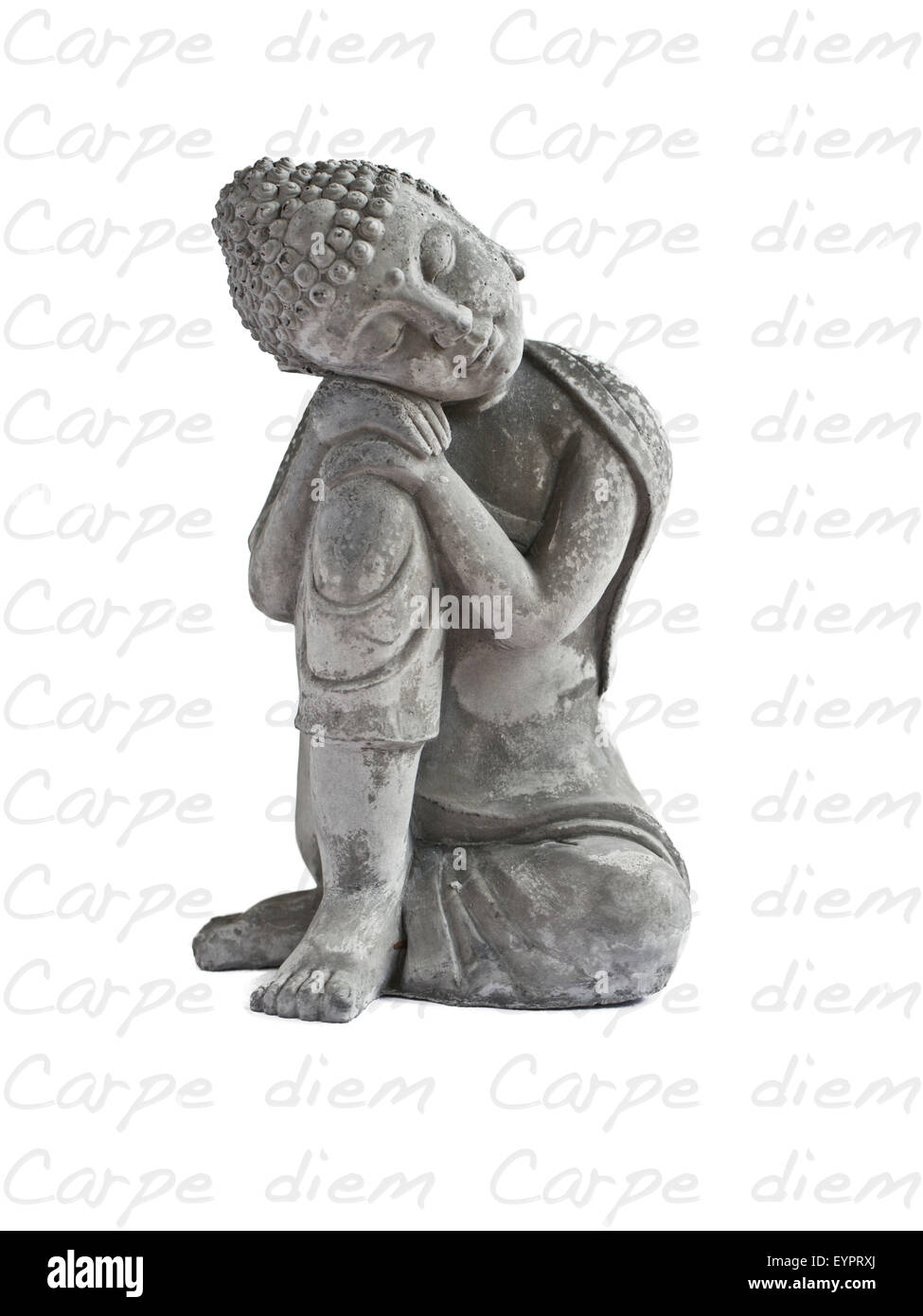 Sleeping Buddha, "Carpe Diem", Foto Stock