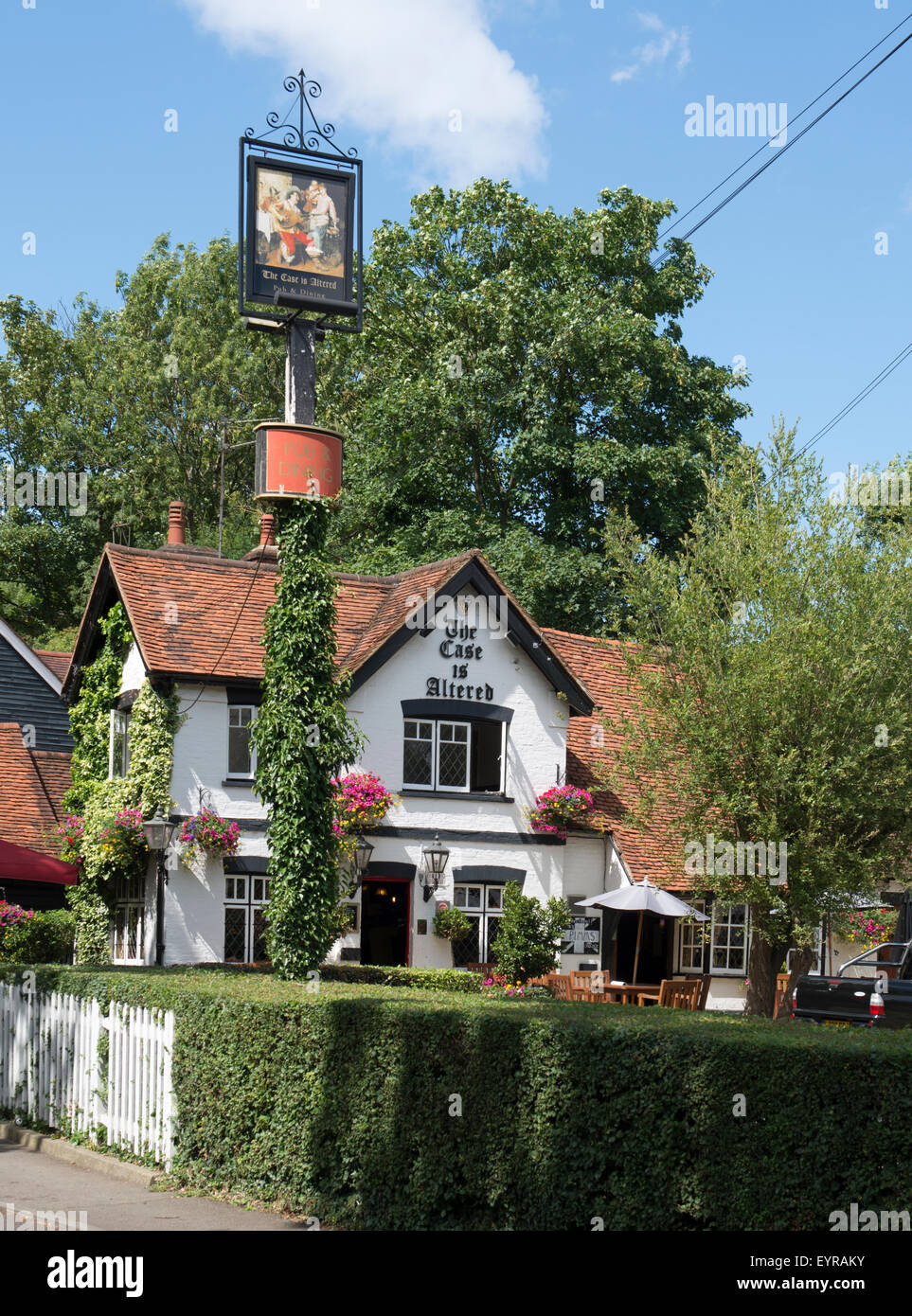 Il caso viene alterato Pub, Eastcote, Middlesex Foto Stock