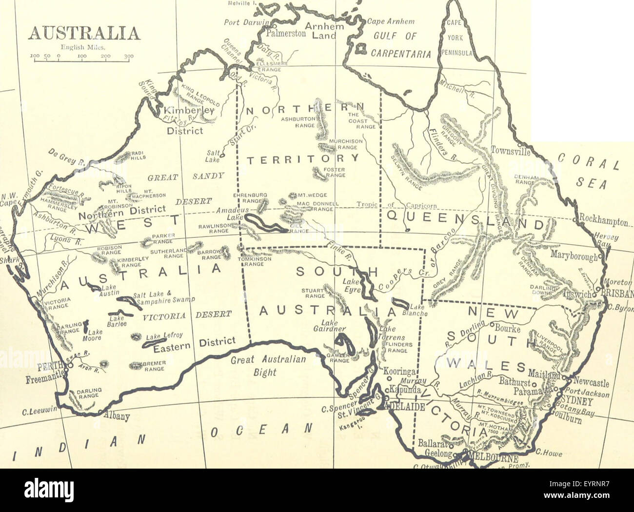 Immagine presa da pagina 114 del '[i contorni dell'area geografica per l'uso di media inferiore e forme di scuole e di candidati per l'esercito esami preliminari ... Con numerose mappe.]' immagine presa da pagina 114 del '[contorni della geografia per Foto Stock