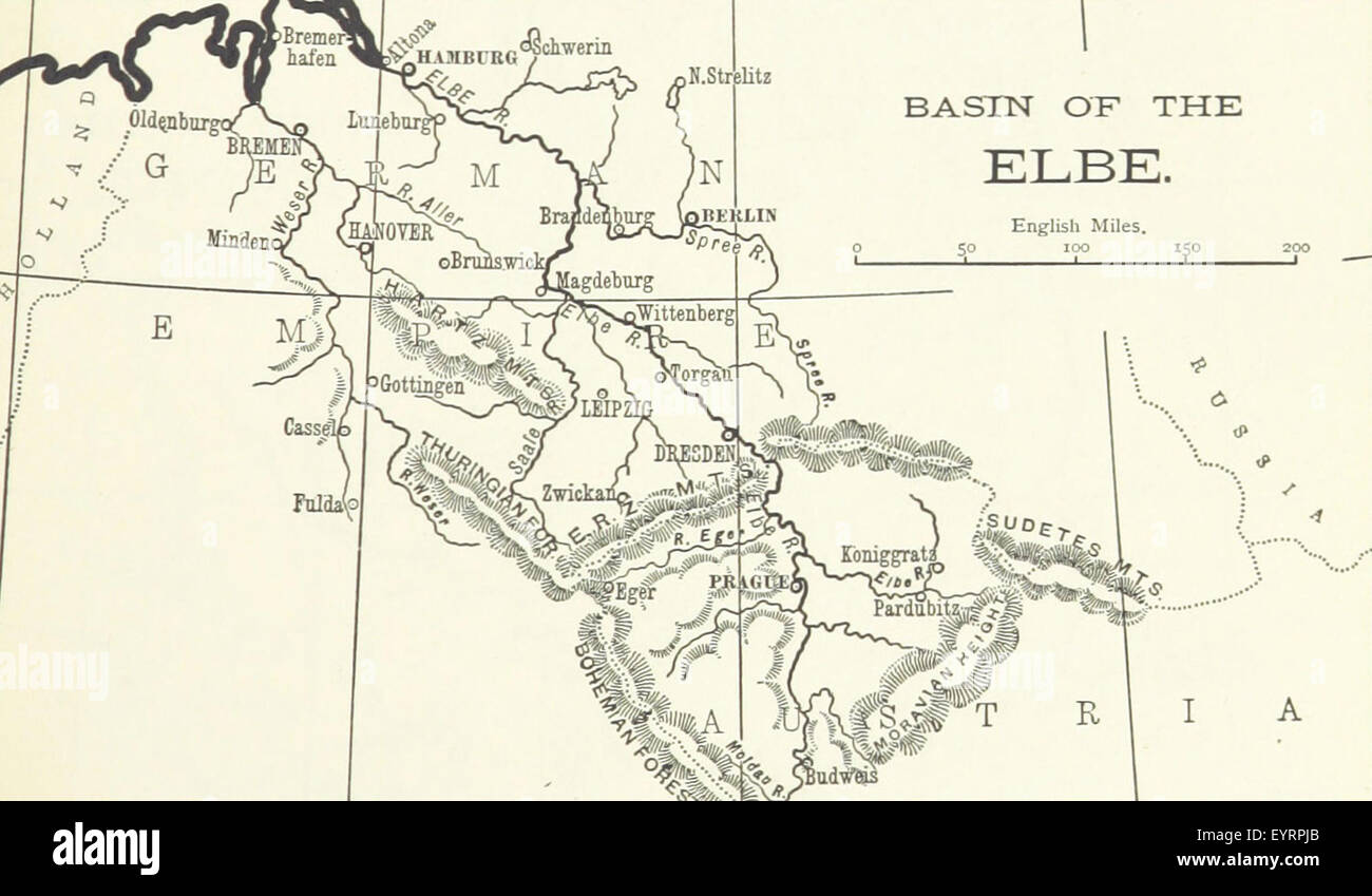 Immagine presa da pagina 121 del '[i contorni dell'area geografica per l'uso di media inferiore e forme di scuole e di candidati per l'esercito esami preliminari ... Con numerose mappe.]' immagine presa da pagina 121 del '[contorni della geografia per Foto Stock